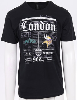 T-Shirt London Tottenham Match Up Jets vs Vikings NFL