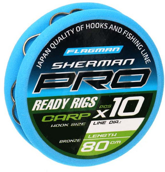 Przypon gotowy Flagman Sherman Pro Carp Ready Rigs