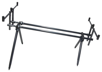 Stanowisko wędkarskie Mistrall Rod Pod na 3 wędki czarny