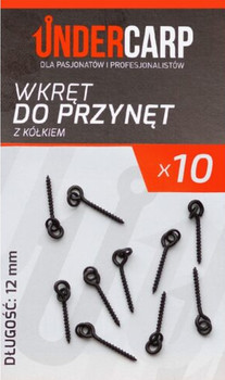 Wkręt do przynęt z kółkiem Undercarp