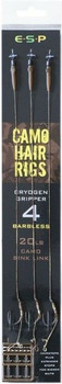 Przypon karpiowy ESP Camo Hair Rig Gripper BB