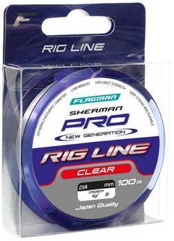 Żyłka Flagman Sherman Pro Rig Line 0.181mm 2.69kg 100m Clear