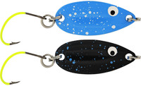 Black Blue Splat