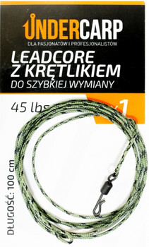 Leadcore z krętlikiem do szybkiej wymiany Undercarp