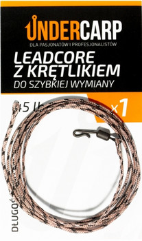 Leadcore z krętlikiem do szybkiej wymiany Undercarp