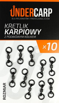 Krętlik karpiowy z podwójnym kółkiem Undercarp