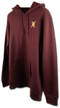 Bluza z kapturem CC Moore Burgundy Hoodie