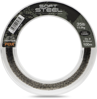 Żyłka FOX Carp Soft Steel Fleck Camo Leader